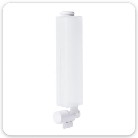 可重複填充沐浴乳內瓶- 白 500ml - 700型 替換補充內瓶-白 500ml